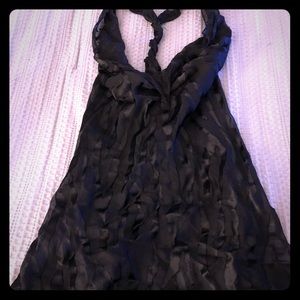 NWT BeBe Twist Back Cowl Front Top in size XXS